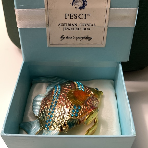 Pesci Austrian jeweled box - Picture 4 of 5